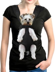 Pet Carrier Backpack; Adjustable Pet Front Cat Dog Carrier Backpack Travel Bag; Legs Out; Easy-Fit for Traveling Hiking Camping for Small Medium (Color: Black, size: XL)